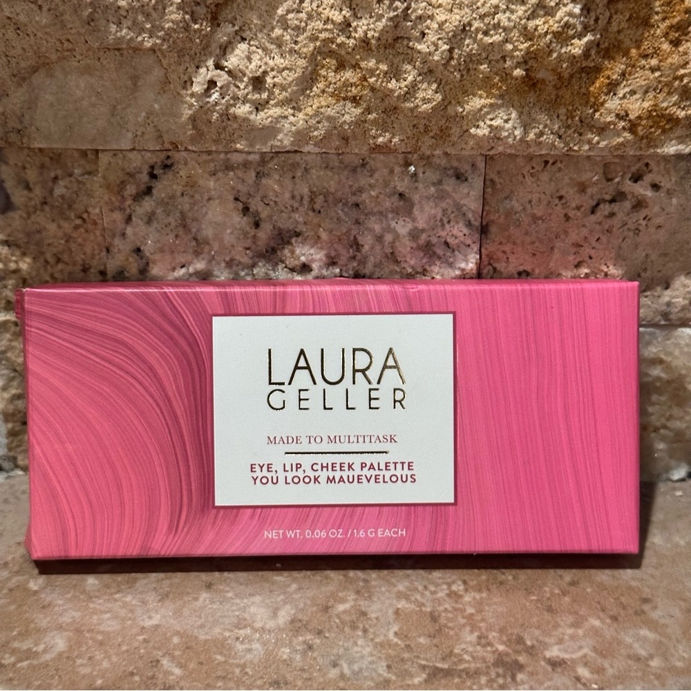 NWT Laura Geller You Look Mauevelous Eye, Lip, Cheek Cream-To-Powder Palette